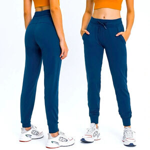 Women’s Athleisure Performance Joggers in dark blue with pockets multiple sizes
